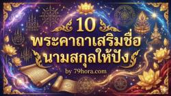 10 บทสวด คาถาเสริมชื่อ นามสกุลให้ปัง พลิกชีวิตรับความเฮง