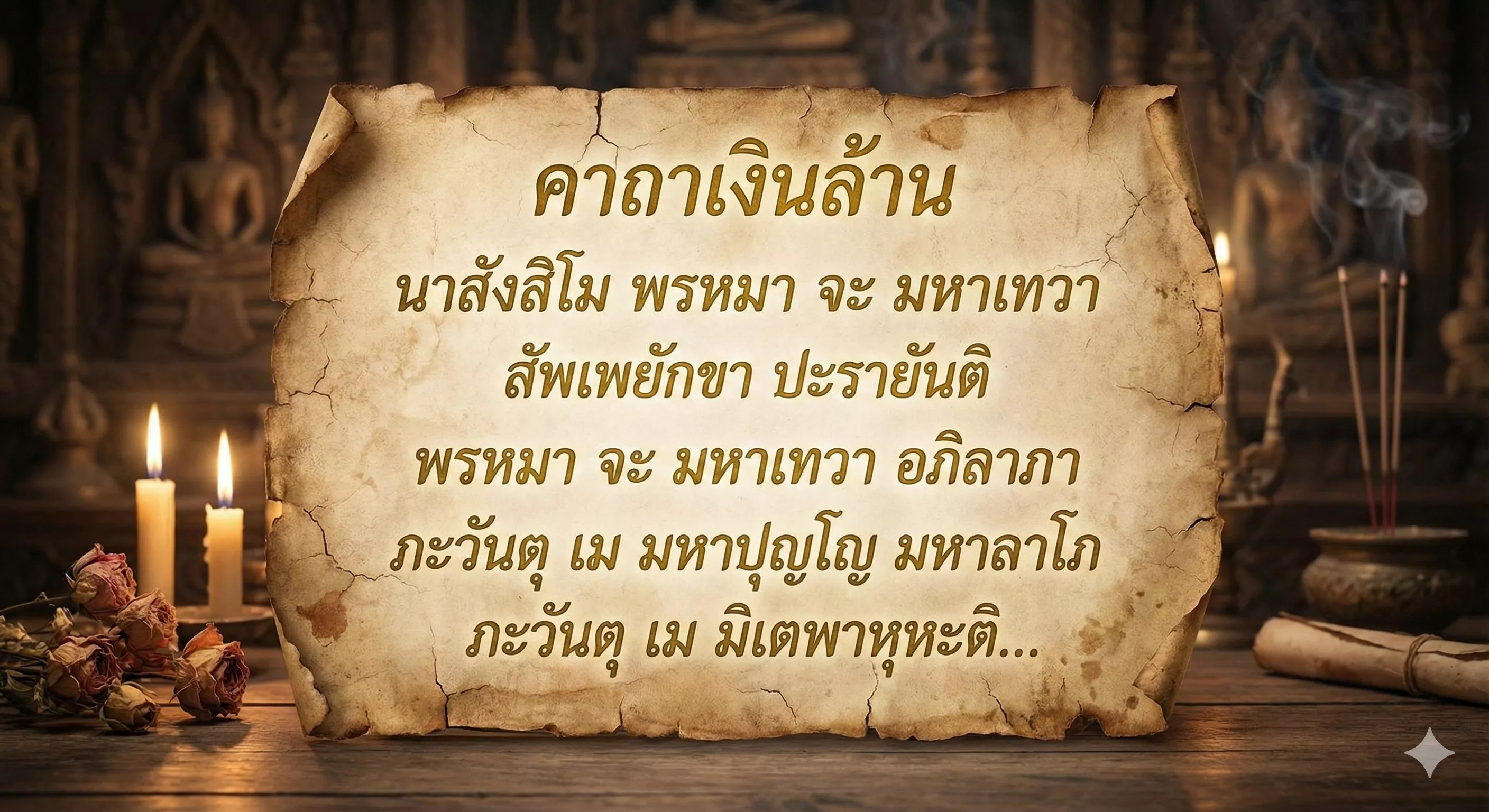 คาถาเงินล้าน