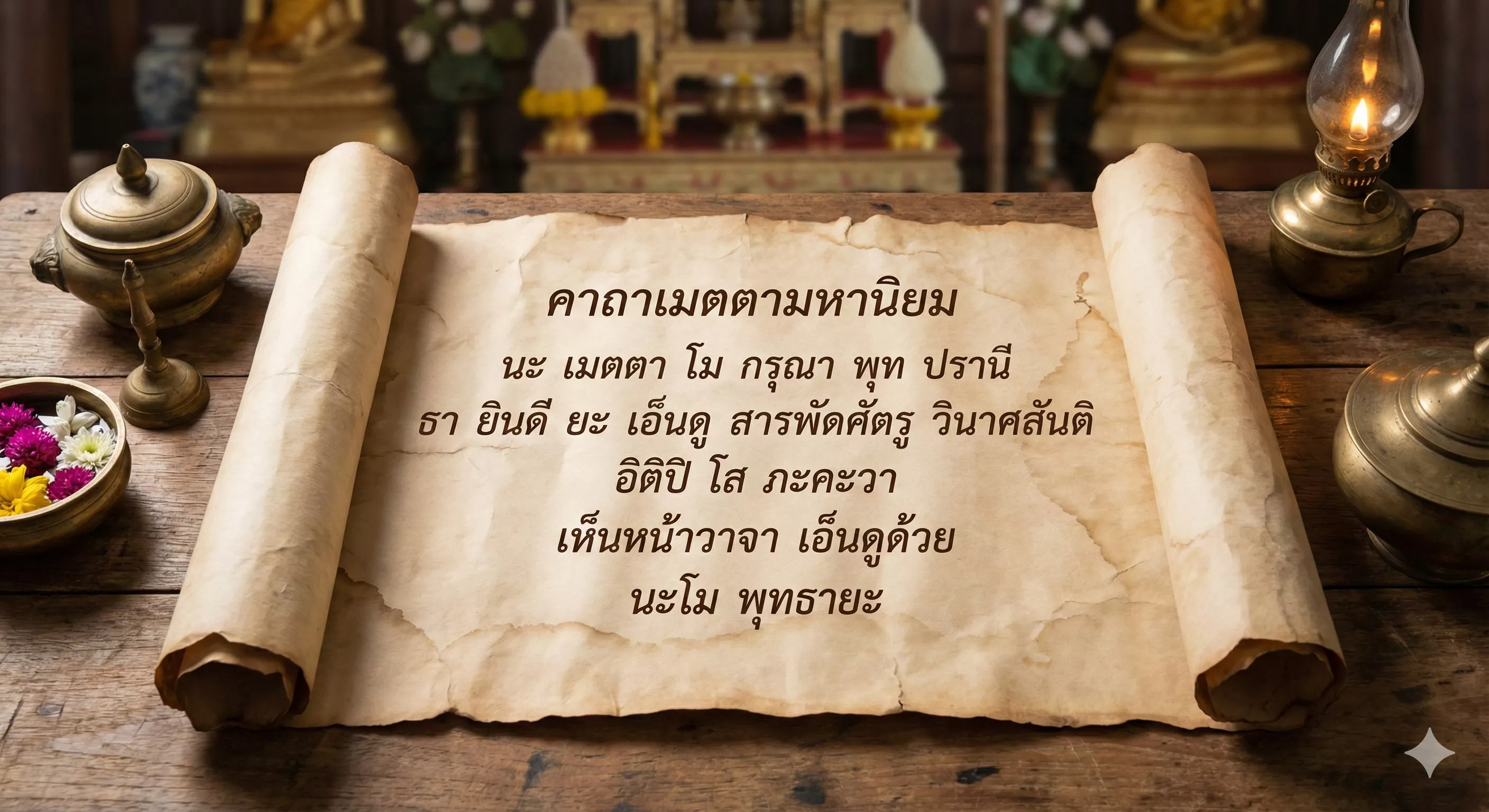 คาถาเมตตามหานิยม